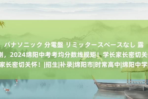 パナソニック 分電盤 リミッタースペースなし 露出・半埋込両用形 刚刚，2024绵阳中考考均分数线规矩！学长家长密切关怀！|招生|补录|绵阳市|时常高中|绵阳中学|志愿填报时辰